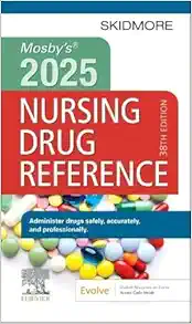 Mosby's 2025 Nursing Drug Reference, 38th Edition (True PDF from Publisher)