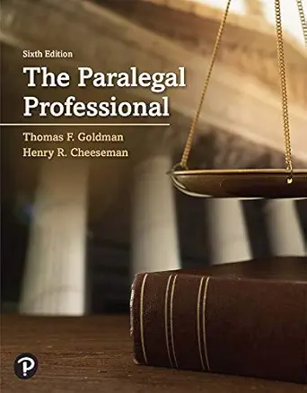 The Paralegal Professional, 6th Edition (Original PDF from Publisher)