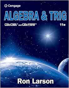 Algebra & Trig, 1th Edition (Original PDF from Publisher)