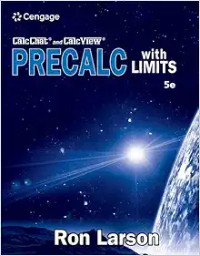 Precalculus with Limits, 5th Edition (Original PDF from Publisher)
