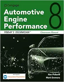 Classroom Manual for Today’s Technician: Automotive Engine Performance, 8th Edition (Original PDF from Publisher)