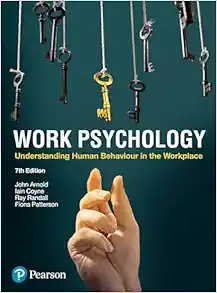 Work Psychology, 7th Edition (Original PDF from Publisher)