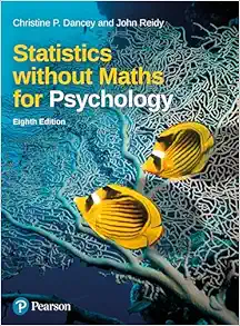 Statistics Without Maths For Psychology, 8th Edition (Original PDF from Publisher)