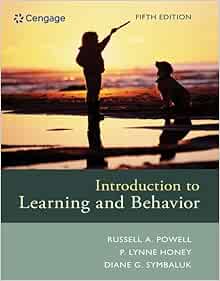 Introduction to Learning and Behavior, 5th Edition (Original PDF from Publisher)