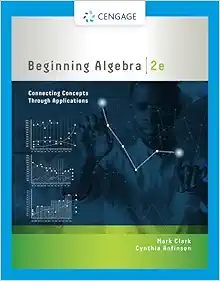 Beginning Algebra: Connecting Concepts through Applications, 2nd Edition (Original PDF from Publisher)