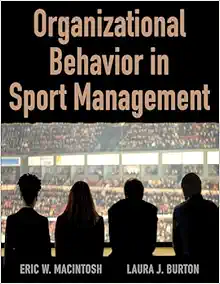 Organizational Behavior in Sport Management (Original PDF from Publisher)
