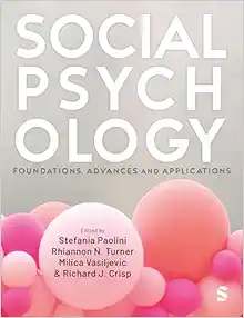 Social Psychology: Foundations, Advances and Applications (Original PDF from Publisher)