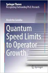 Quantum Speed Limits to Operator Growth (Springer Theses) (EPUB)