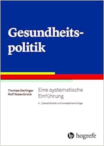 Gesundheitspolitik, 4th Edition (Original PDF from Publisher)