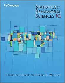 Statistics for the Behavioral Sciences - Standalone Book, 10th Edition (Original PDF from Publisher)