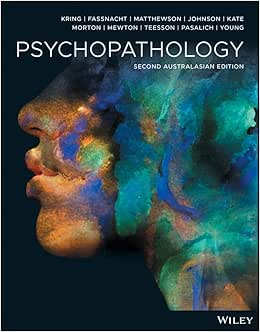 Psychopathology, 2nd Australasian Edition (Original PDF from Publisher)