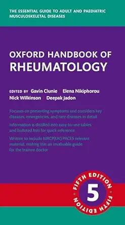 Oxford Handbook of Rheumatology (Oxford Medical Handbooks), 5th Edition (EPUB)