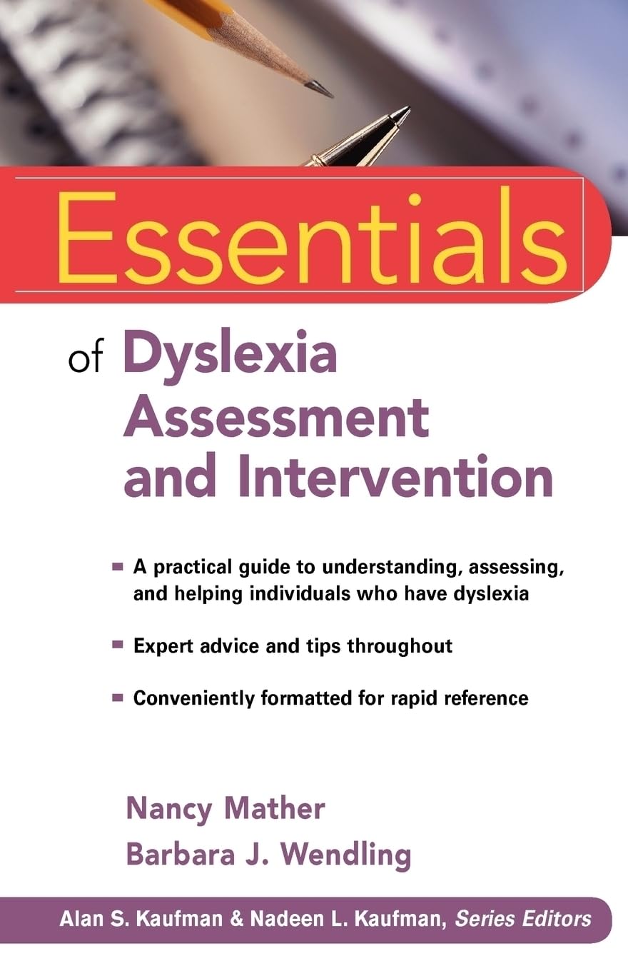 Essentials of Dyslexia Assessment and Intervention (Original PDF from Publisher)