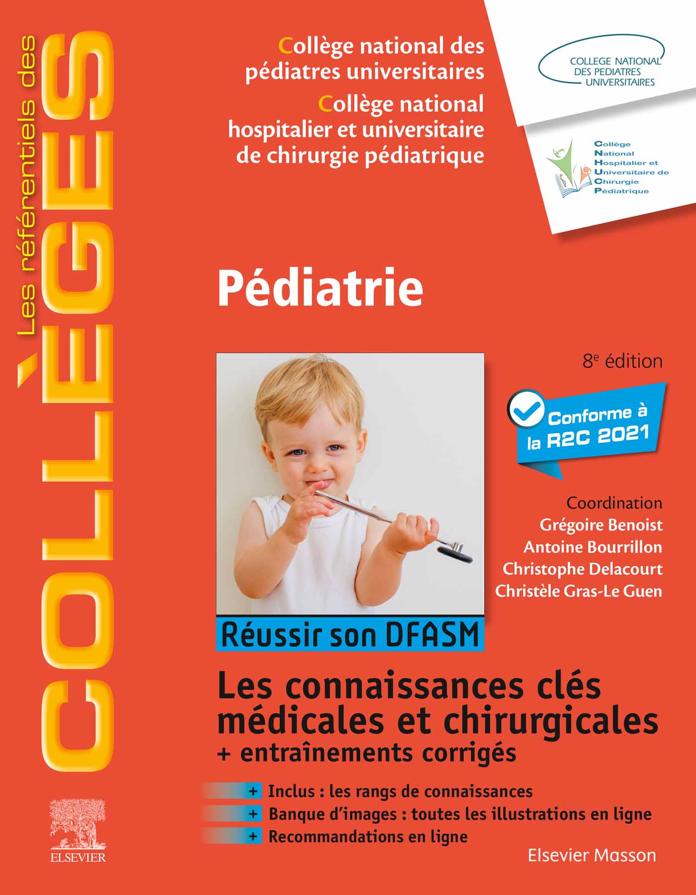 Pédiatrie: Réussir son DFASM - Connaissances clés, 8th Edition (EPUB)