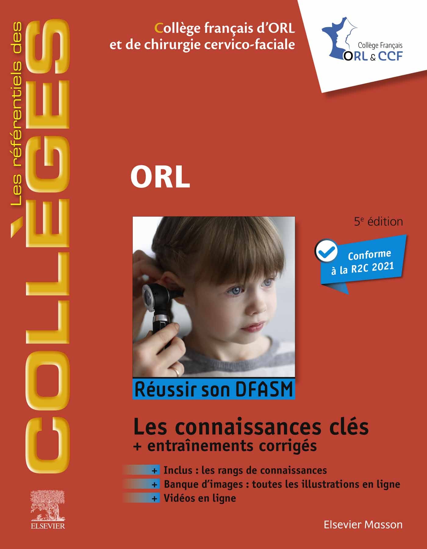 ORL: Réussir son DFASM - Connaissances clés, 5th Edition (EPUB)