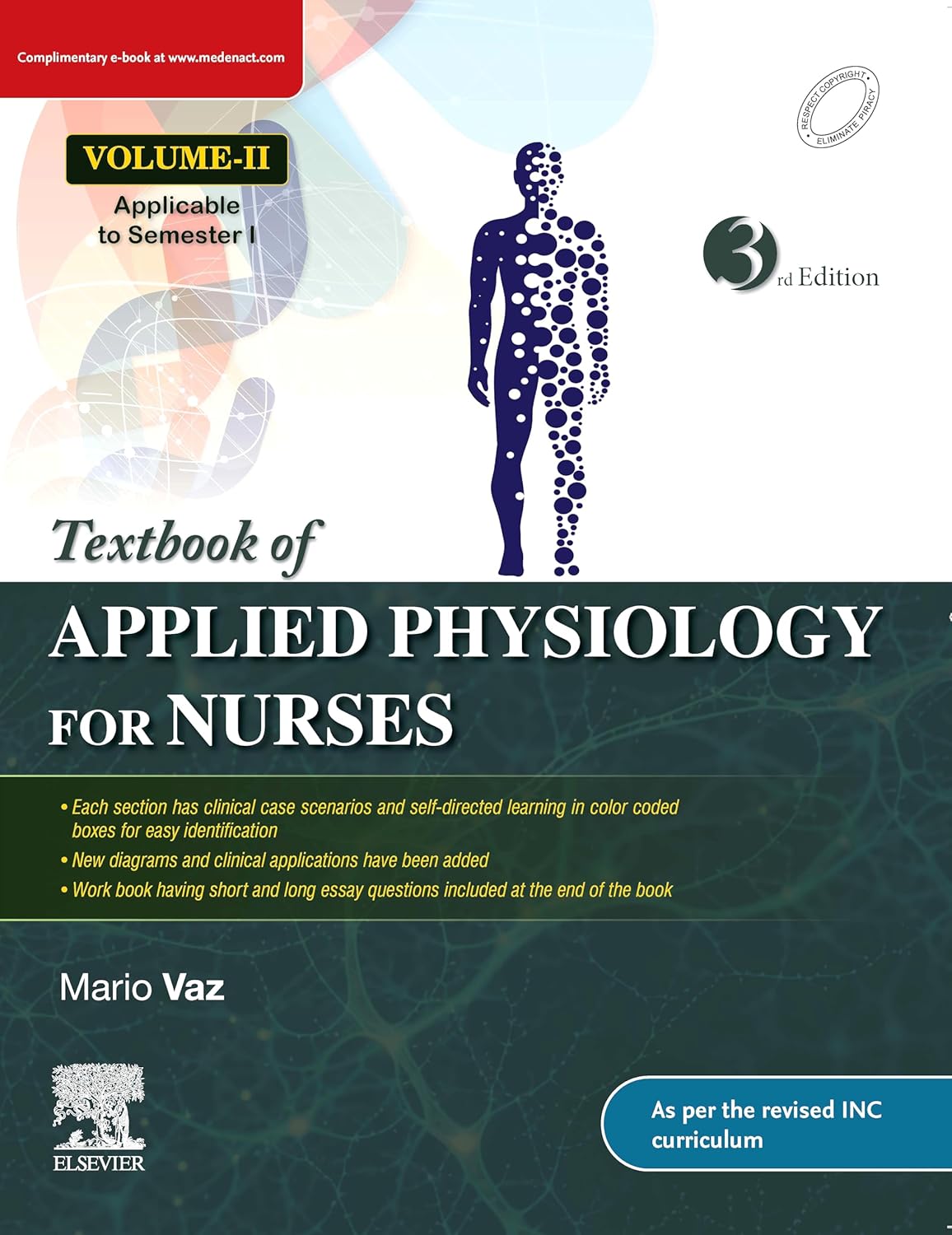 Textbook of Applied Physiology for Nurses, 3rd Edition (EPUB)