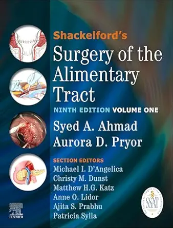 Shackelford's Surgery of the Alimentary Tract, 2 Volume Set, 9th Edition (Original PDF from Publisher)