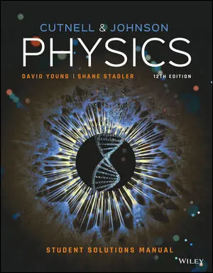 Physics, Student Solutions Manual, 12th Edition (Original PDF from Publisher)
