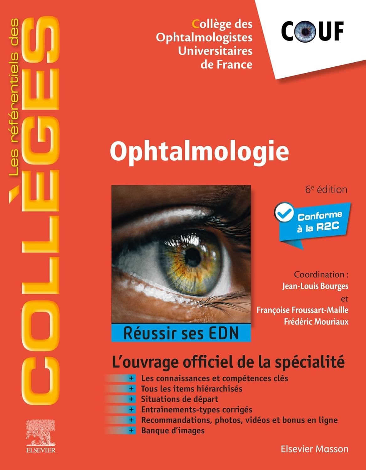 Ophtalmologie: Réussir ses EDN, 6th Edition (True PDF from Publisher)