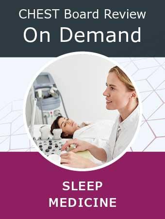 CHEST Sleep Board Review 2025 (Videos with subtitles + Audios + PDFs)