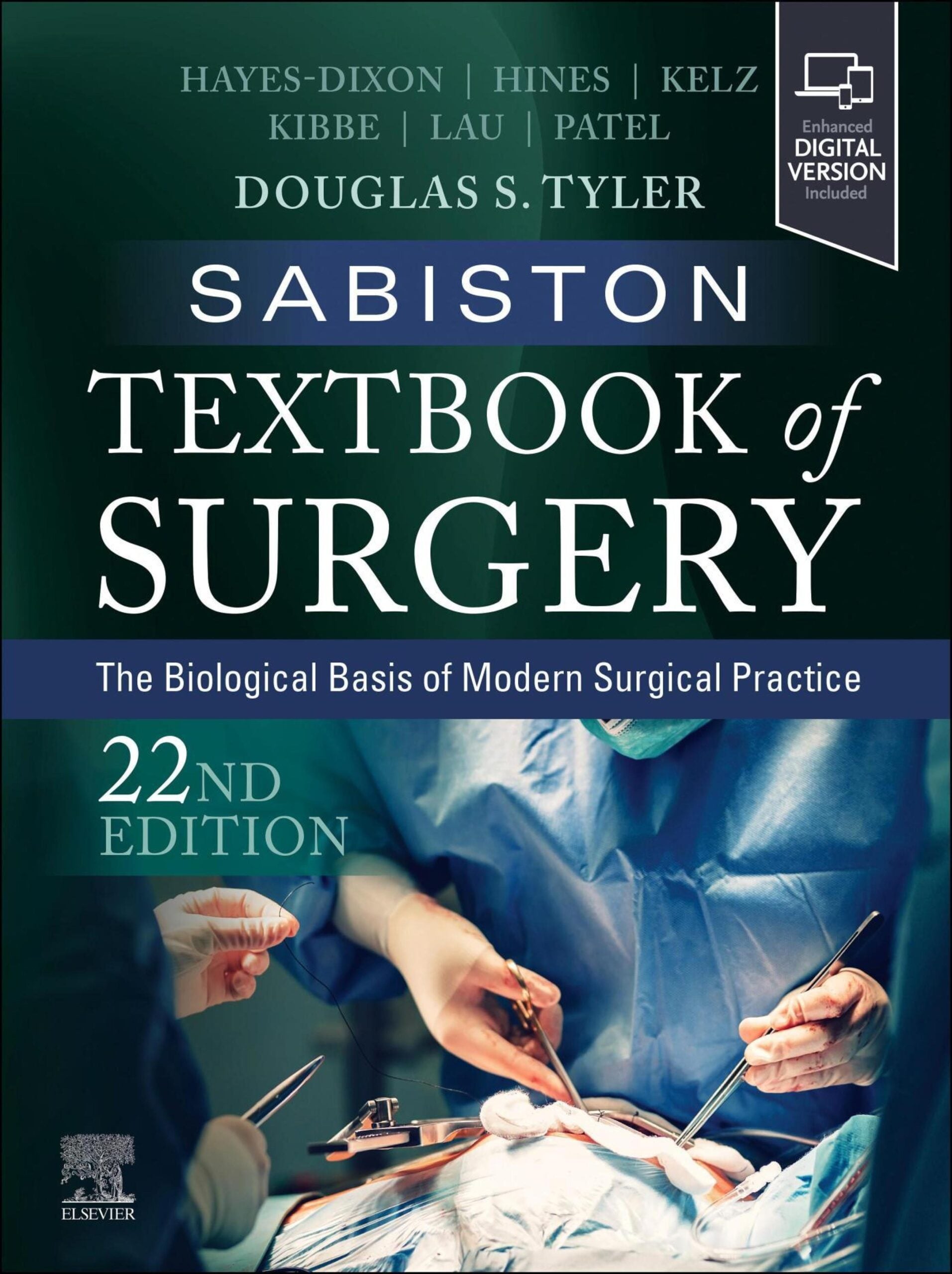 Sabiston Textbook of Surgery, 22nd Edition (Original PDF from Publisher)