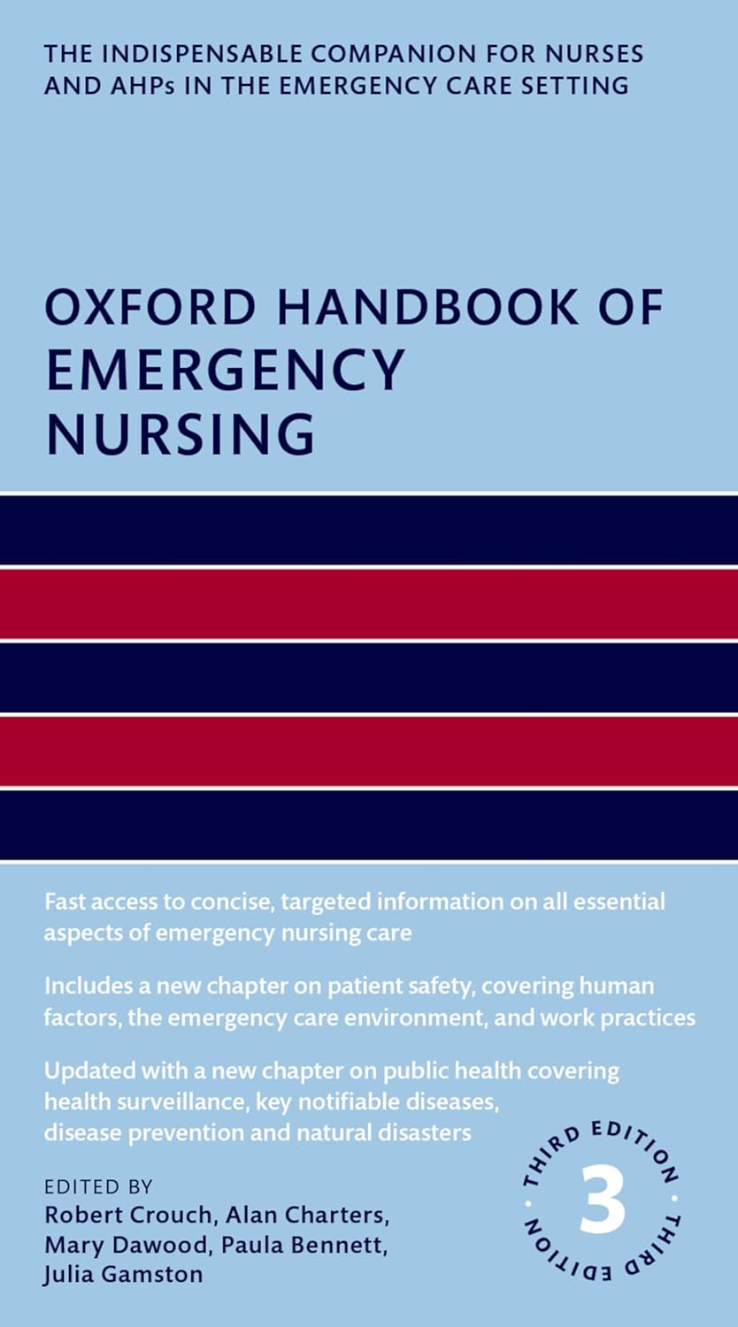 Oxford Handbook of Emergency Nursing (Oxford Handbooks in Nursing), 3rd Edition (EPUB)