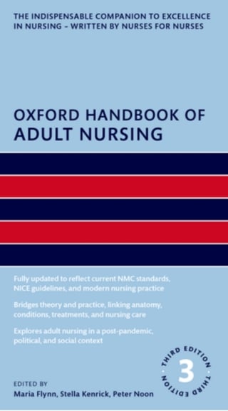 Oxford Handbook of Adult Nursing, 3rd Edition (Original PDF from Publisher)