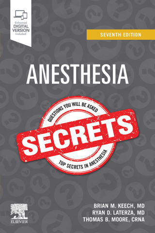 Anesthesia Secrets, 7th Edition (Original PDF from Publisher)