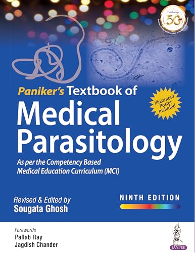 Paniker's Textbook of Medical Parasitology: As Per the Competency Based Medical Education Curriculum (MCI), 9th Edition (Scanned PDF)