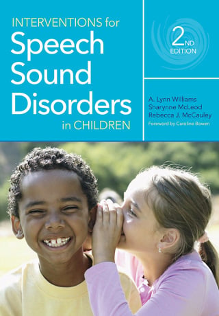Interventions for Speech Sound Disorders in Children, 2nd Edition (EPUB)