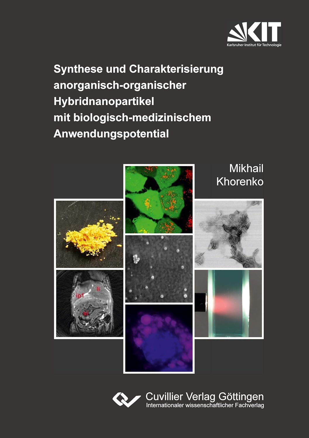 Synthese und Charakterisierung anorganisch-organischer Hybridnanopartikel mit biologisch-medizinischem Anwendungspotential, 54th Edition (Original PDF from Publisher)