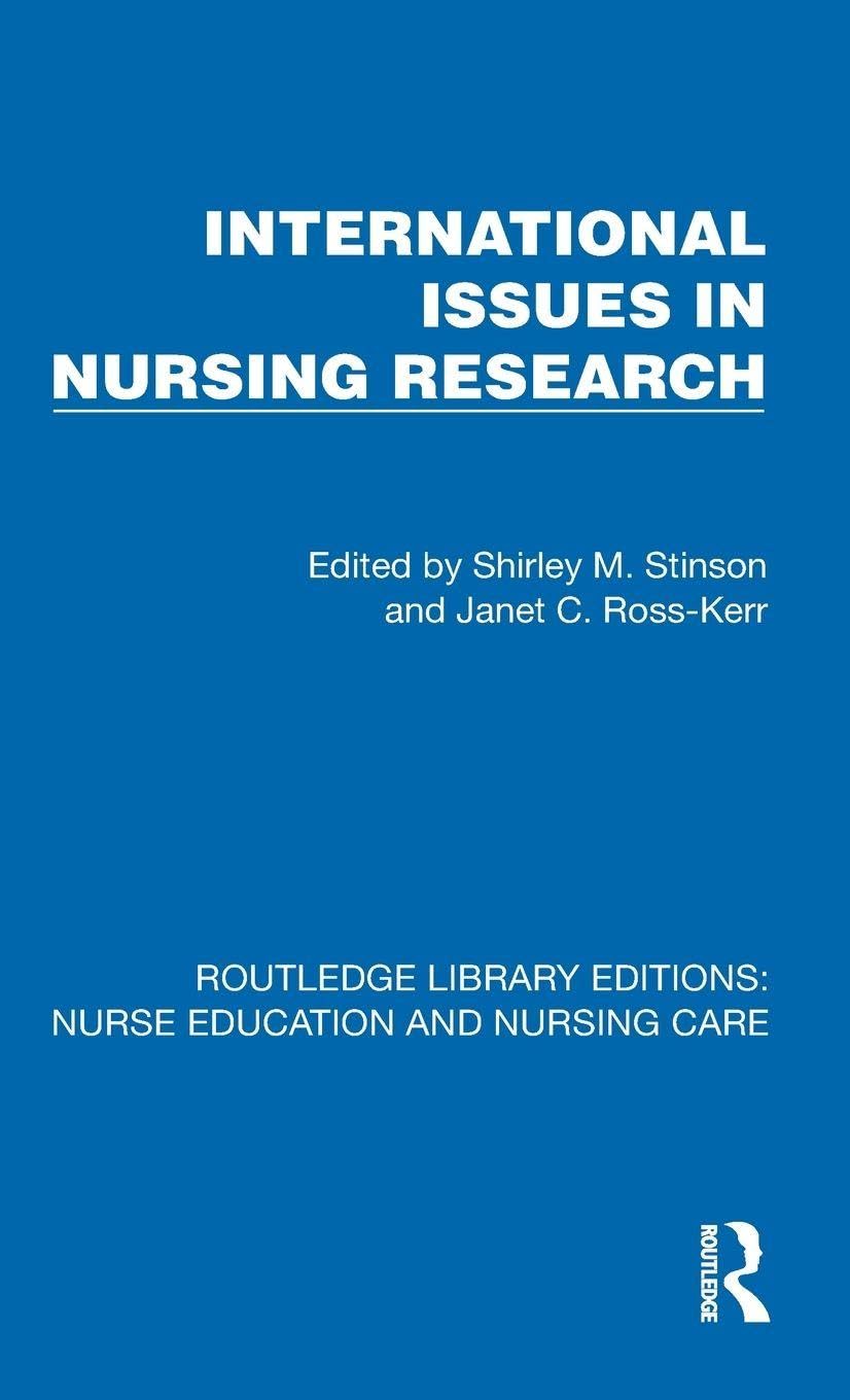 International Issues in Nursing Research (Routledge Library Editions: Nurse Education and Nursing Care) (EPUB)