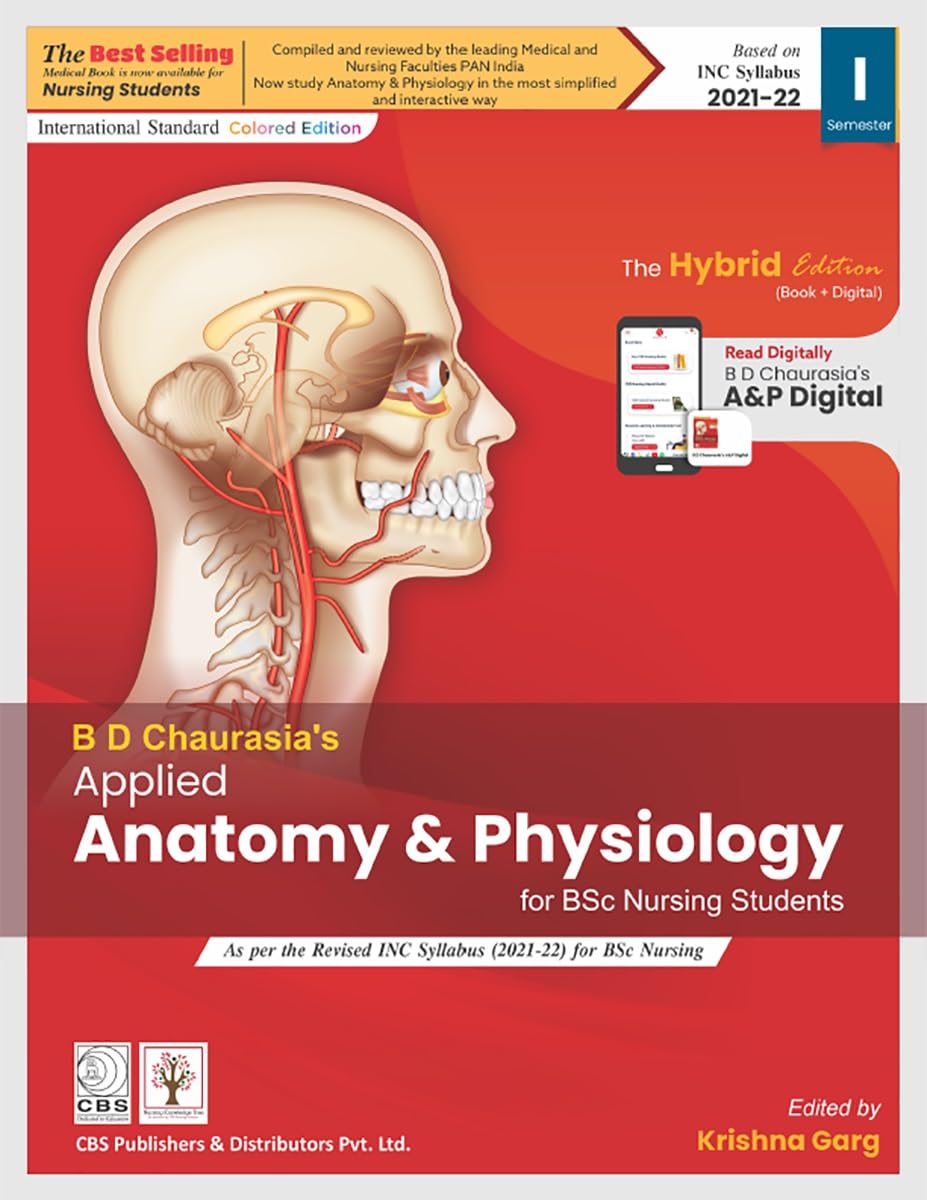 BD, Chaurasia's Anatomy & Physiology (Original PDF from Publisher)