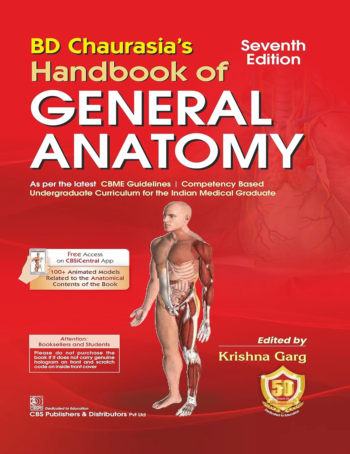 BDC's Handbook of General Anatomy (Original PDF from Publisher)