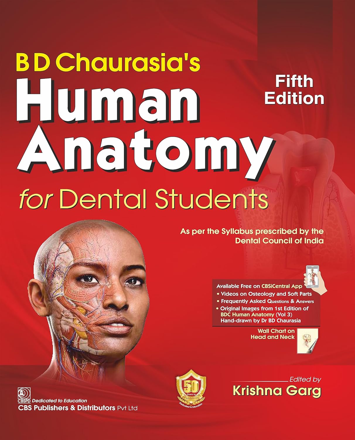 BD Chaurasia’s Human Anatomy for Dental Students (Original PDF from Publisher)