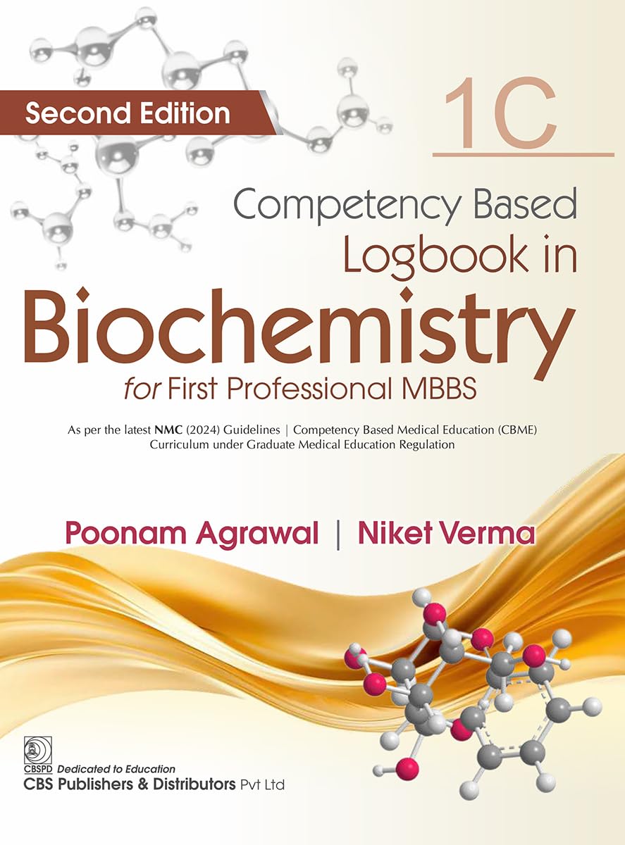 Competency Based Logbook in Biochemistry, 1C, 2nd Edition (Original PDF from Publisher)