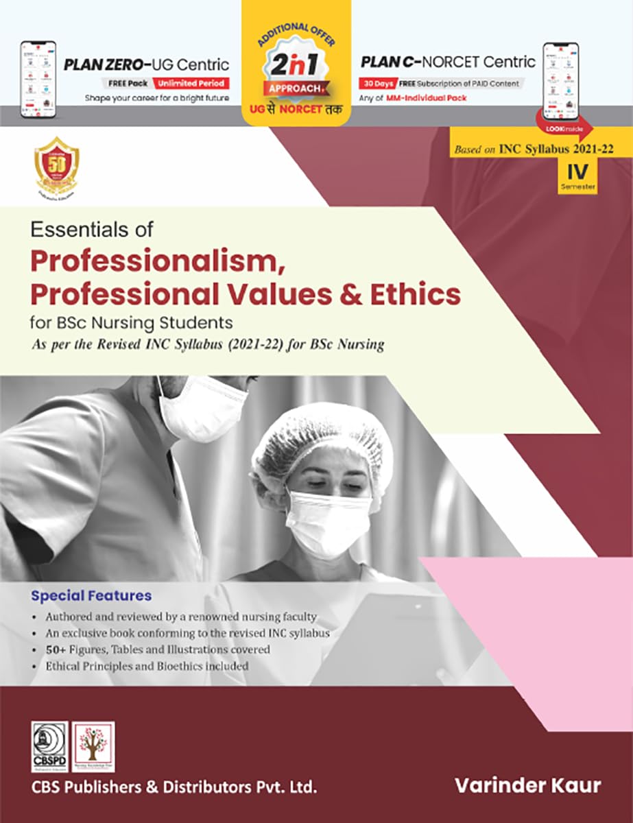 Essentials of Professionalism Professional Values & Ethics for BSc Nursing Students (Original PDF from Publisher)