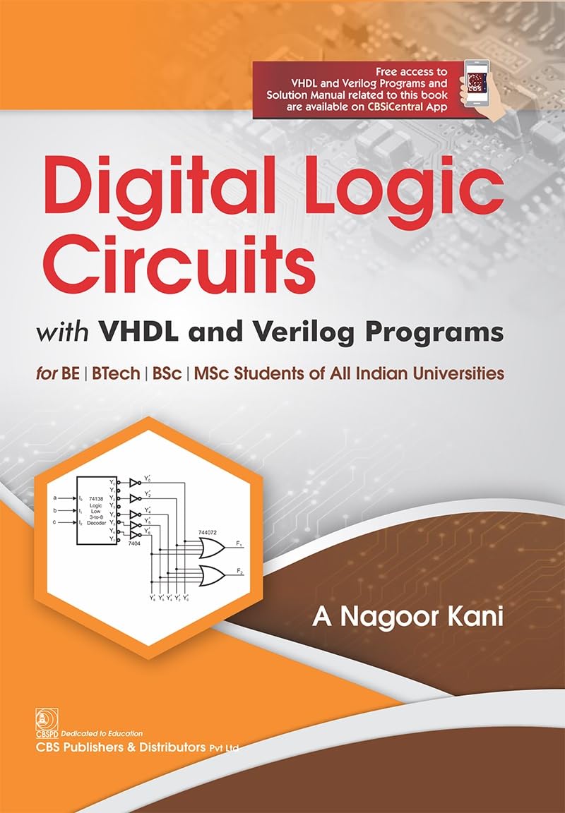 Digital Logic Circuits: With VHDL and Verilog Programs (Original PDF from Publisher)