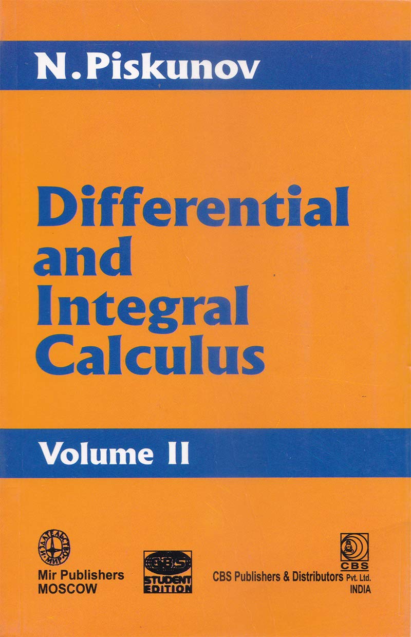 Differential and Integral Calculus Vol. 2 (Original PDF from Publisher)