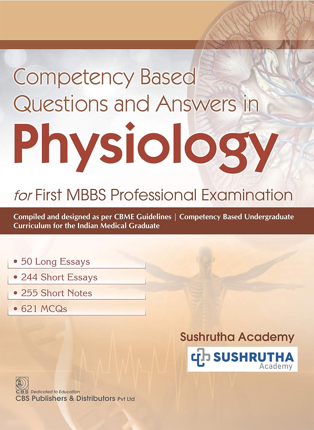 Competency Based Questions and Answers in Physiology: For First Mbbs Professional Examination (Original PDF from Publisher)