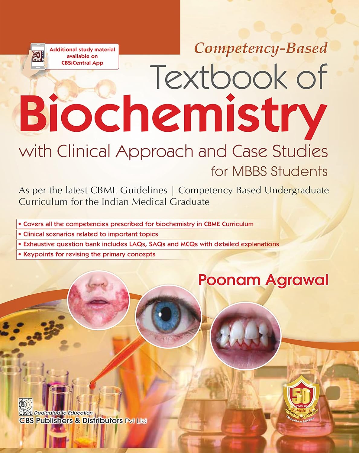 Competency-Based Textbook of Biochemistry with Clinical Approach and Case Studies for MBBS Students (Original PDF from Publisher)