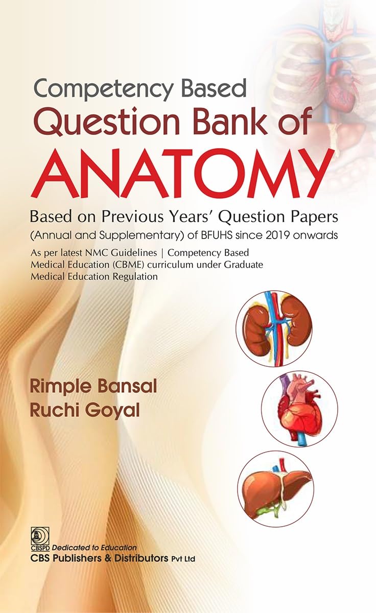Competency Based Question Bank of Anatomy (Original PDF from Publisher)