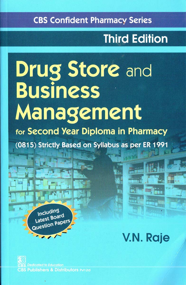 Drug Store and Business Management (CBS Confident Pharmacy Series), 3rd Edition (EPUB)